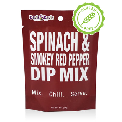 Spinach & Smokey Red Pepper Dip Mix