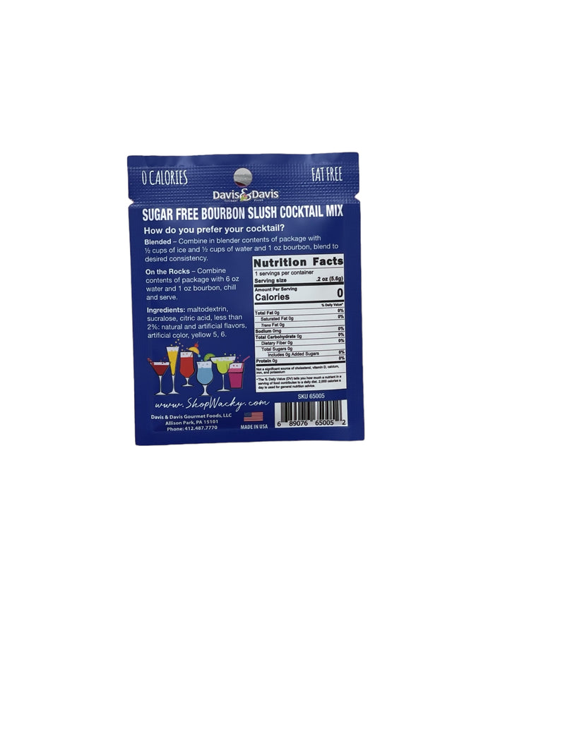 Bourbon Slush Sugar Free Bulk - 6 Pack