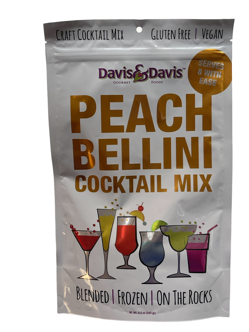 Peach Bellini Cocktail Mix - 8.5 oz Serves 8