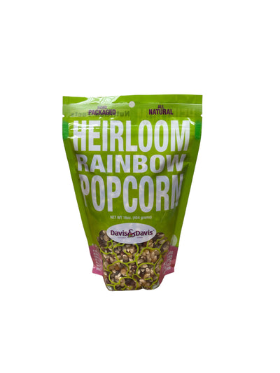 Heirloom Rainbow Popcorn Kernels - 1#