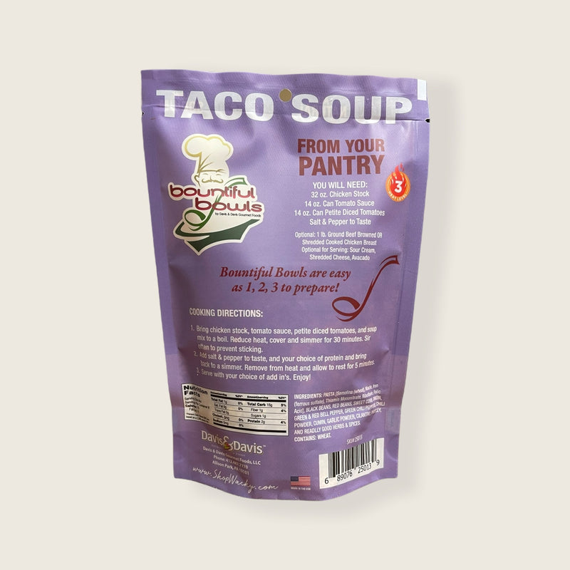 Taco Soup Bountiful Bowl