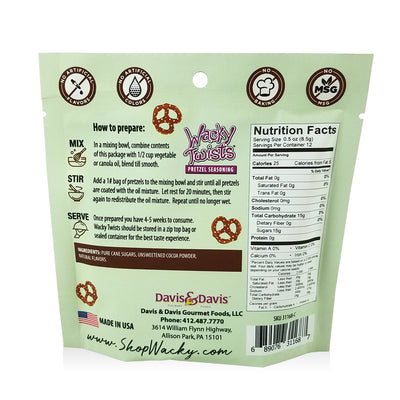 Mint Chocolate Wacky Twist Seasoning - 3oz