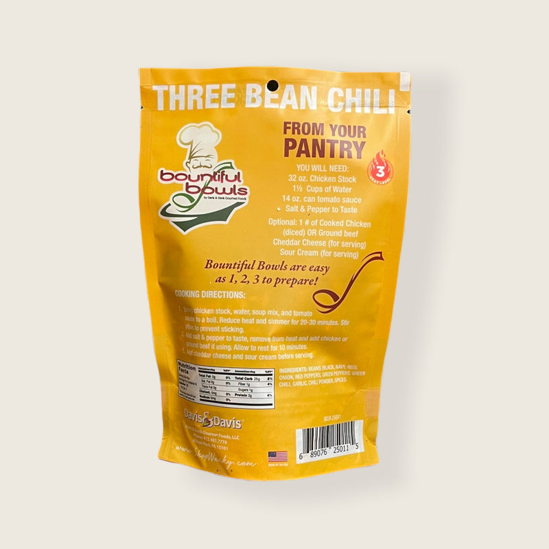 Three Bean Chili Soup Mix