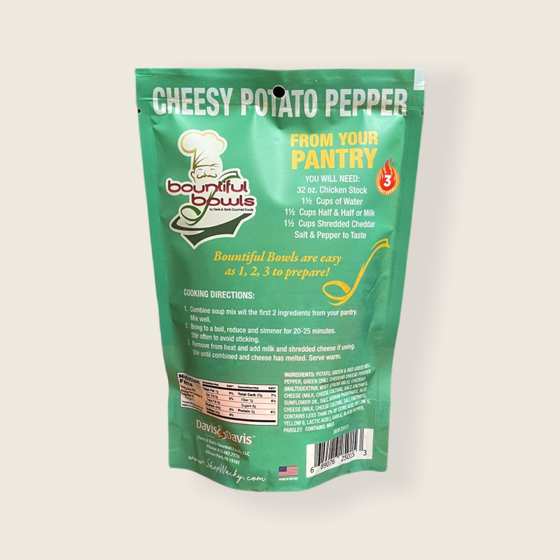 Cheesy Potato Pepper Soup Mix